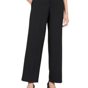 Symbol Premium Women's 'Desk-to-Dinner' Wide Leg 4-Way Stretch Formal Trousers (Flexi-Waist | Easy Care)